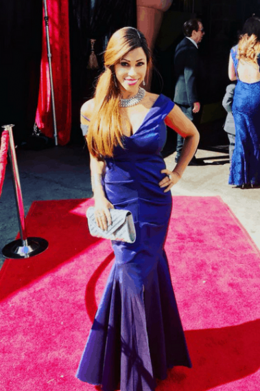 Santana Rodriguez Red Carpet Oscars