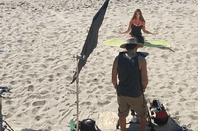 Shaping up with Santana Behind the Scenes