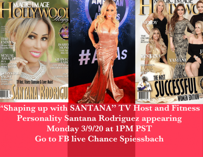 Santana Apperance Facebook Live Chance Spiessbach